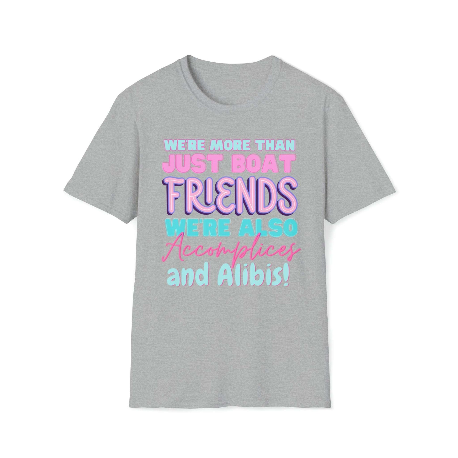 Cute Women's Soft Style Graphic Friendship T Shirt