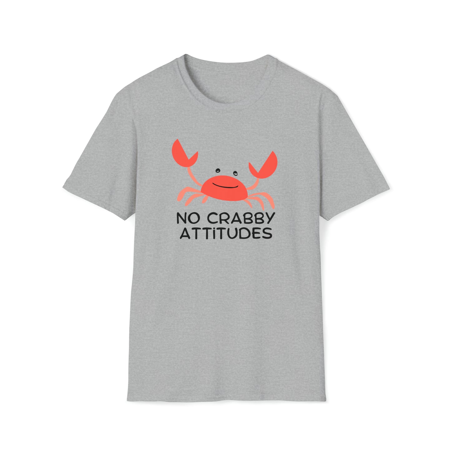 No Crabby Attitudes Unisex Graphic Tee