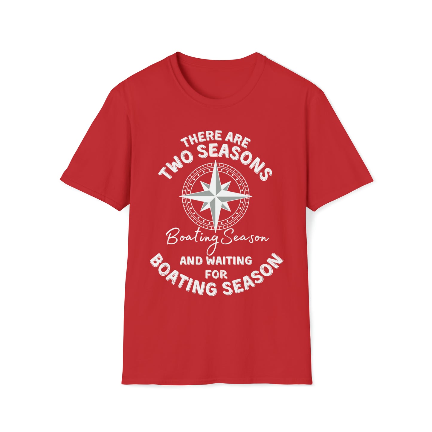 Two Seasons; Boating Season & Waiting Unisex T Shirt