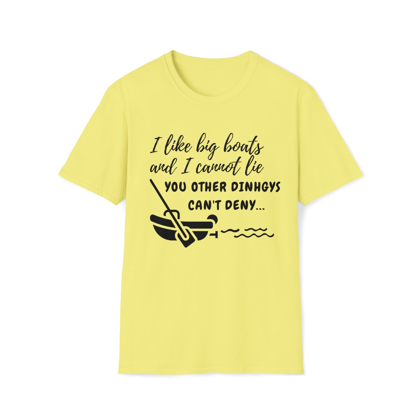 I Like Big Boats & I Cannot Lie Unisex Graphic T Shirt