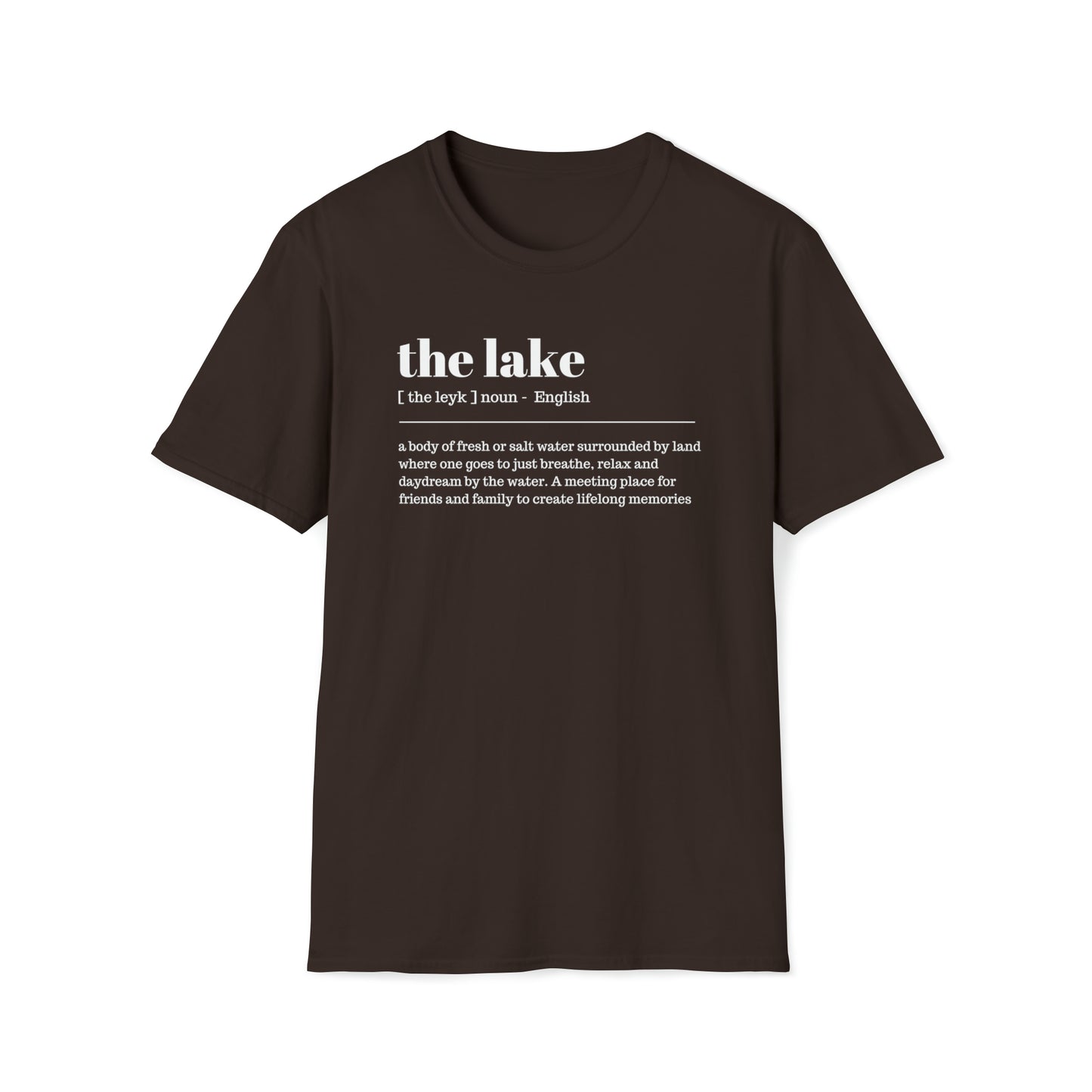 Lake Definition Unisex T Shirt