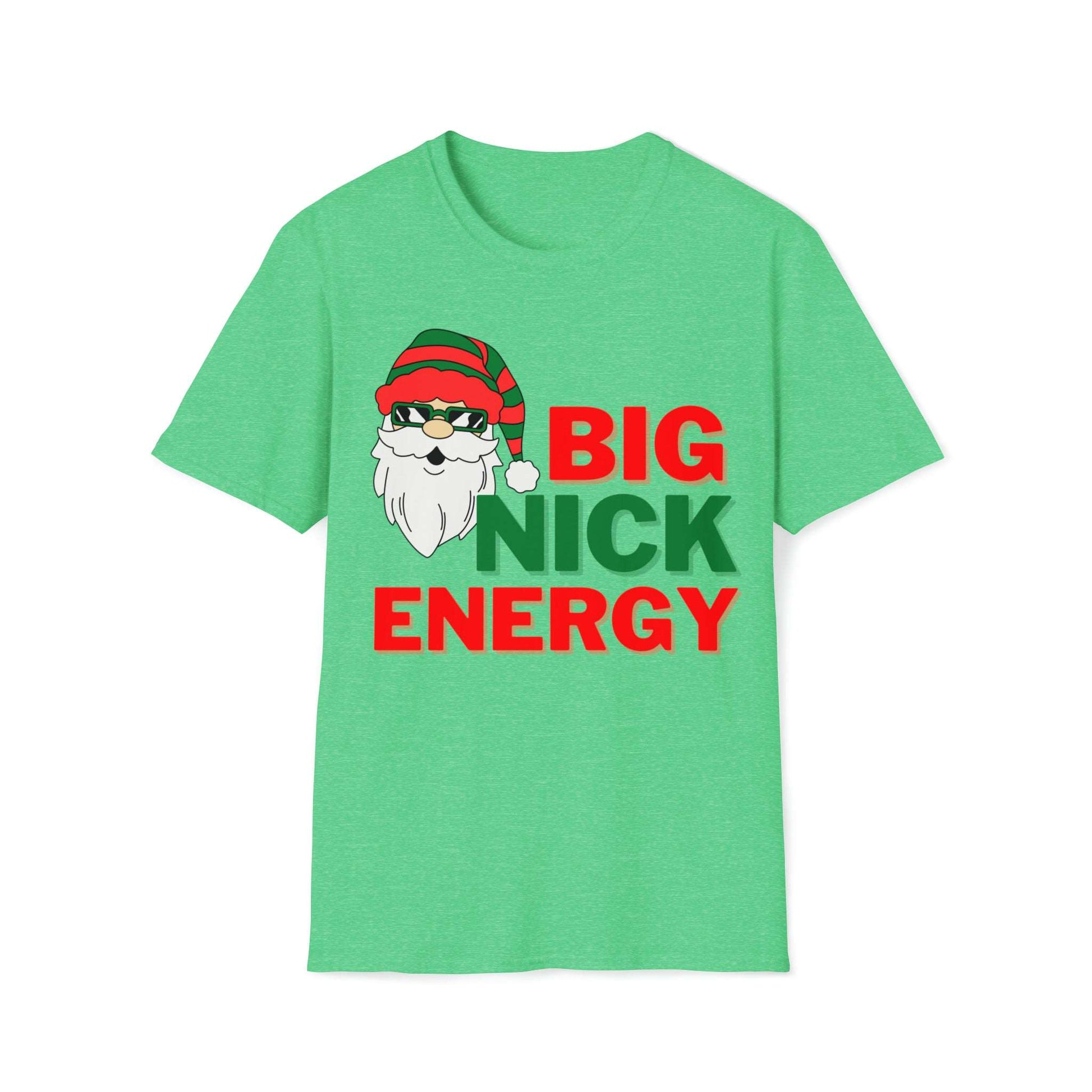 Big Nick Energy Christmas Graphic T Shirt