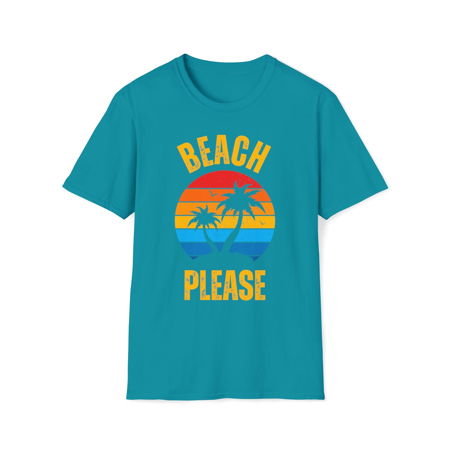 Beach Please Unisex Graphic T Shirt