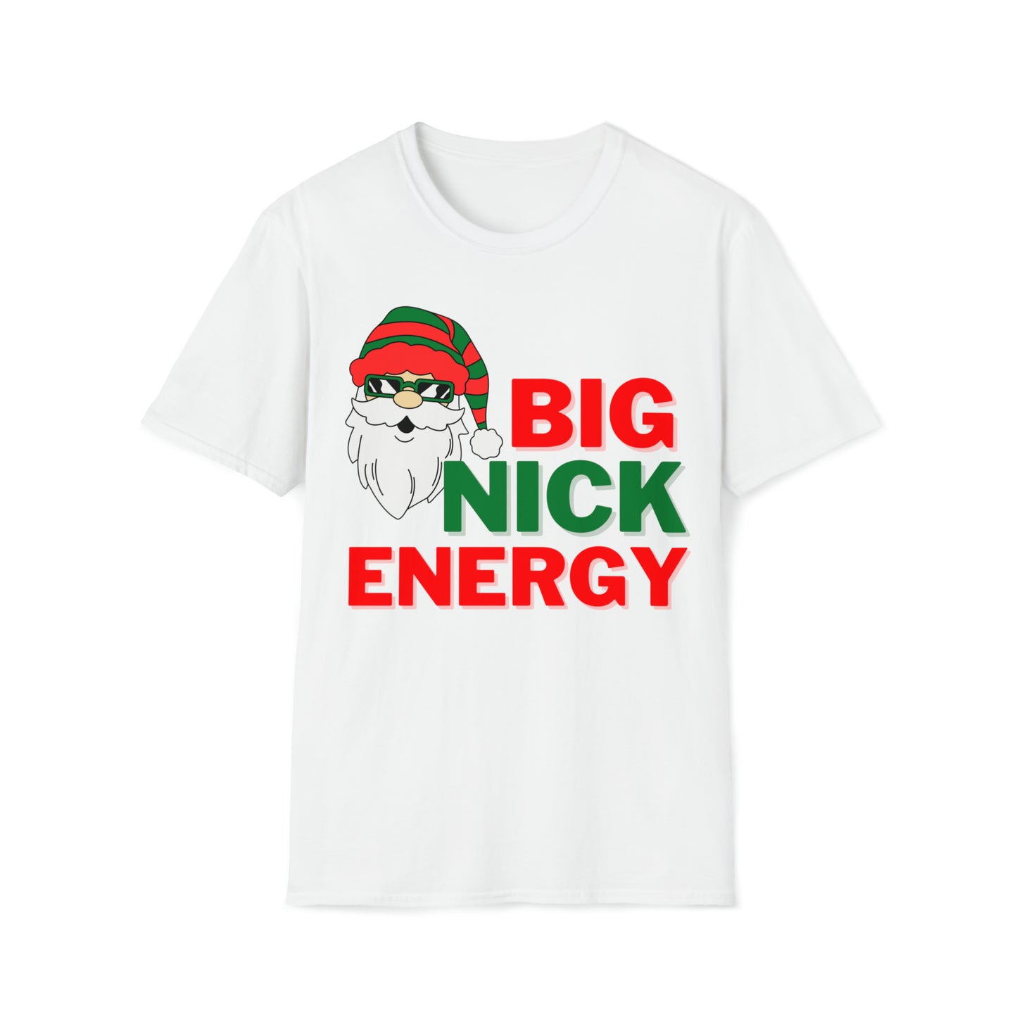 Big Nick Energy Christmas Graphic T Shirt