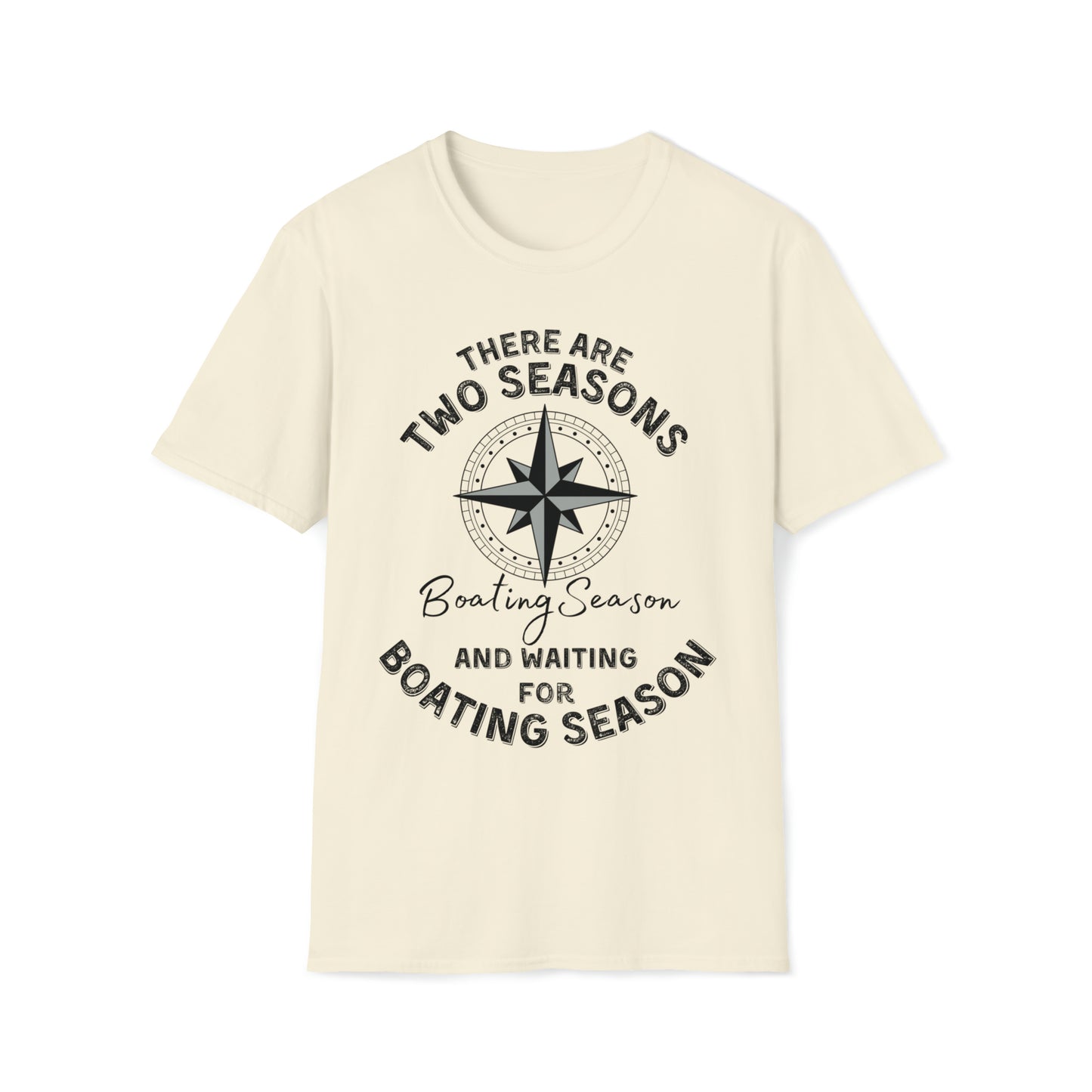 Two Seasons; Boating Season & Waiting Unisex T Shirt