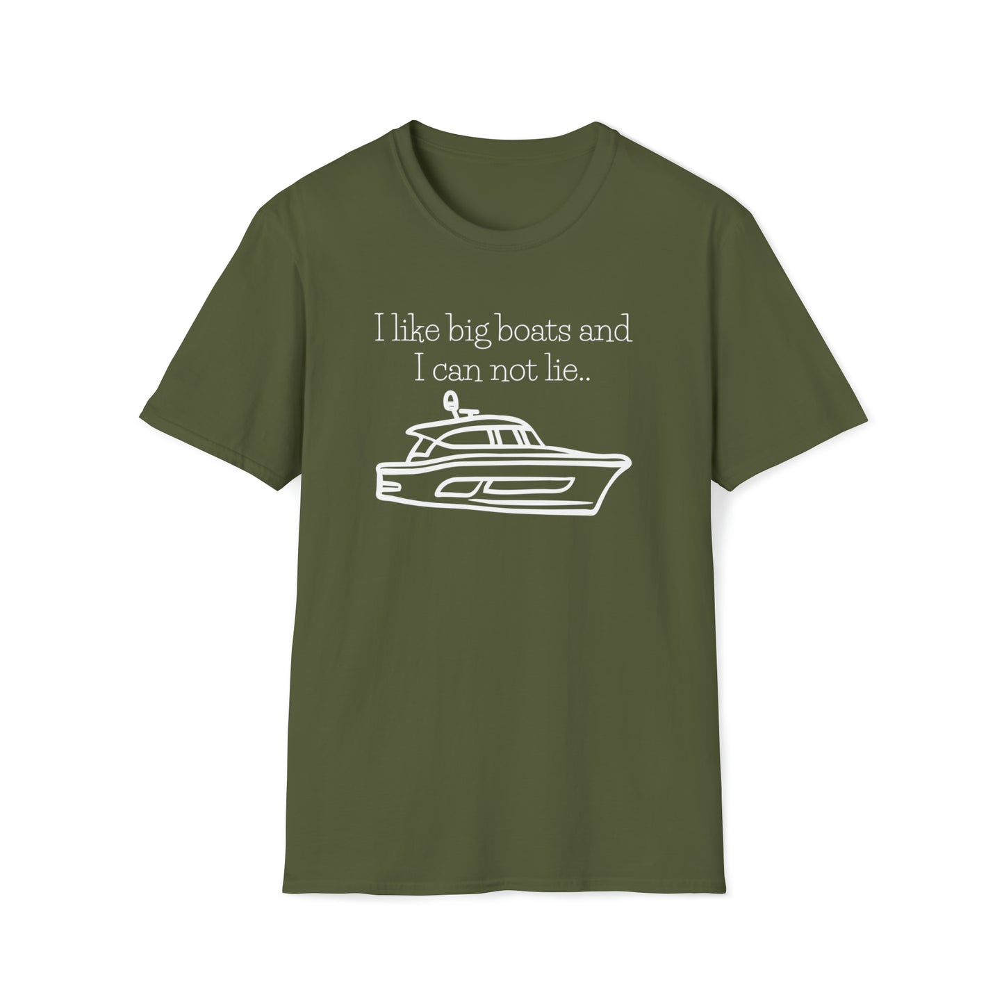 I Like Big Boats Unisex Graphic T Shirt