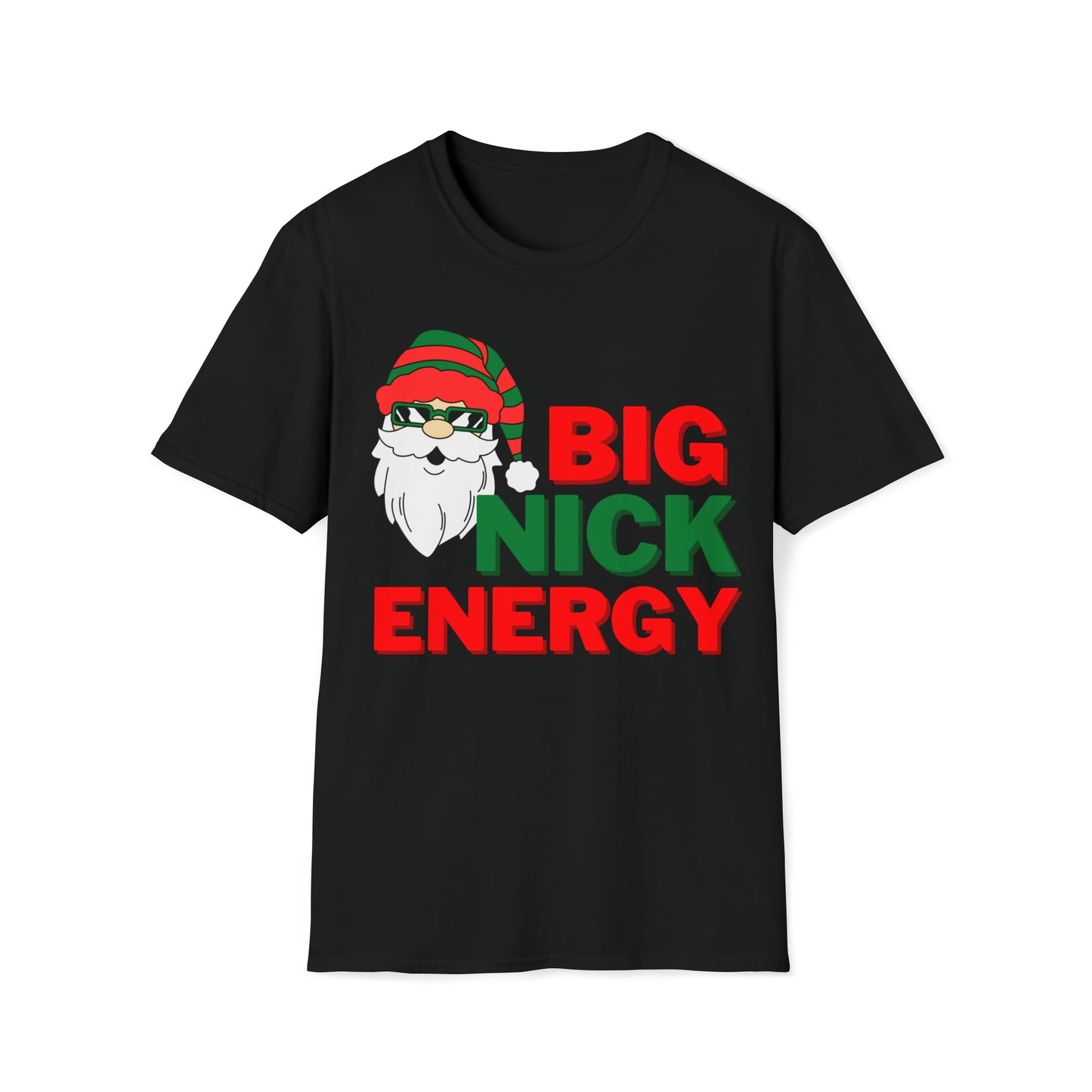 Big Nick Energy Christmas Graphic T Shirt