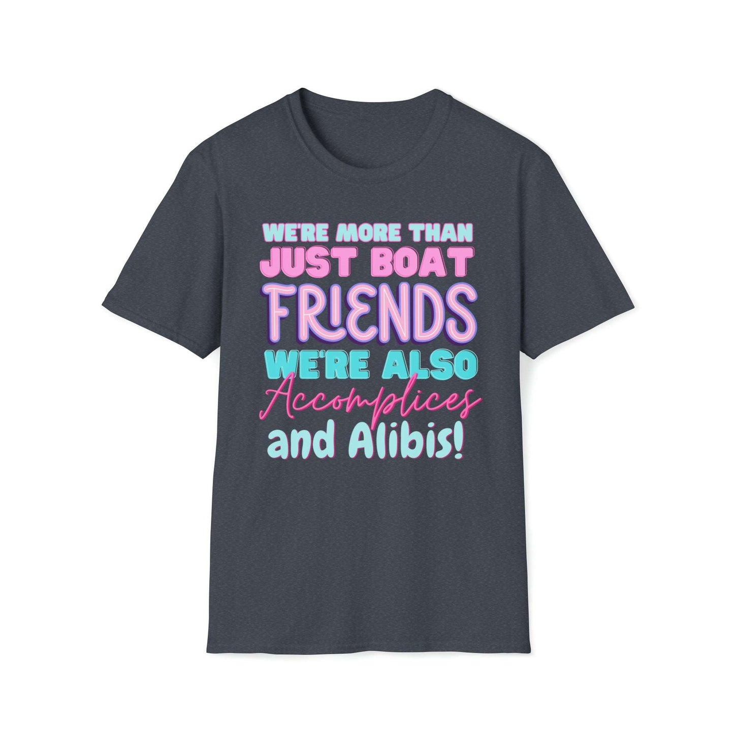 Cute Women's Soft Style Graphic Friendship T Shirt