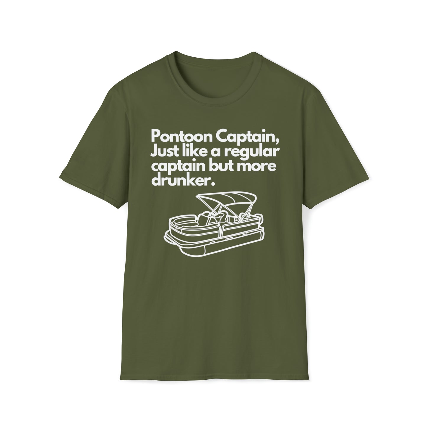 Pontoon Captain Day Drinking T Shirt