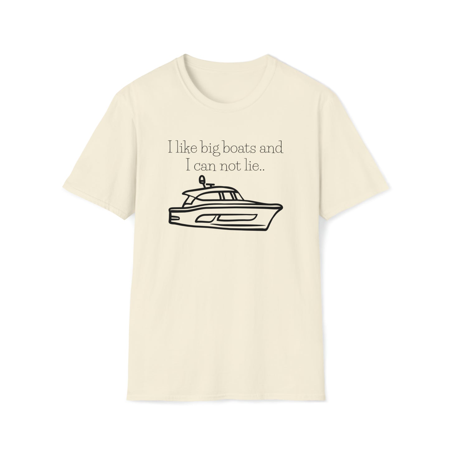 I Like Big Boats Unisex Graphic T Shirt