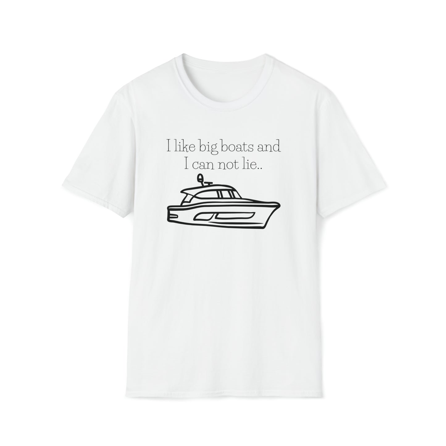 I Like Big Boats Unisex Graphic T Shirt