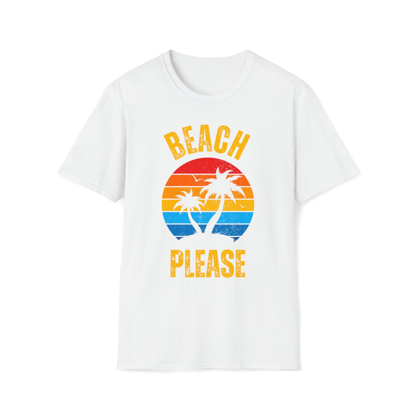 Beach Please Unisex Graphic T Shirt