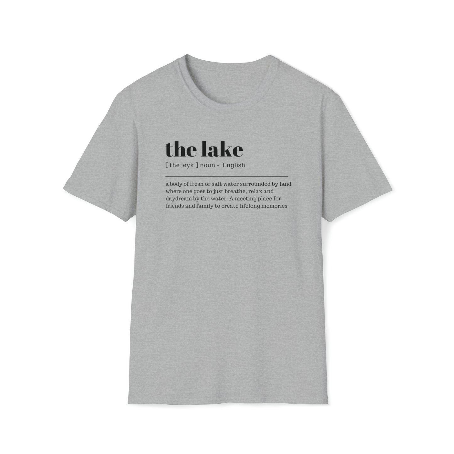 Lake Definition Unisex T Shirt