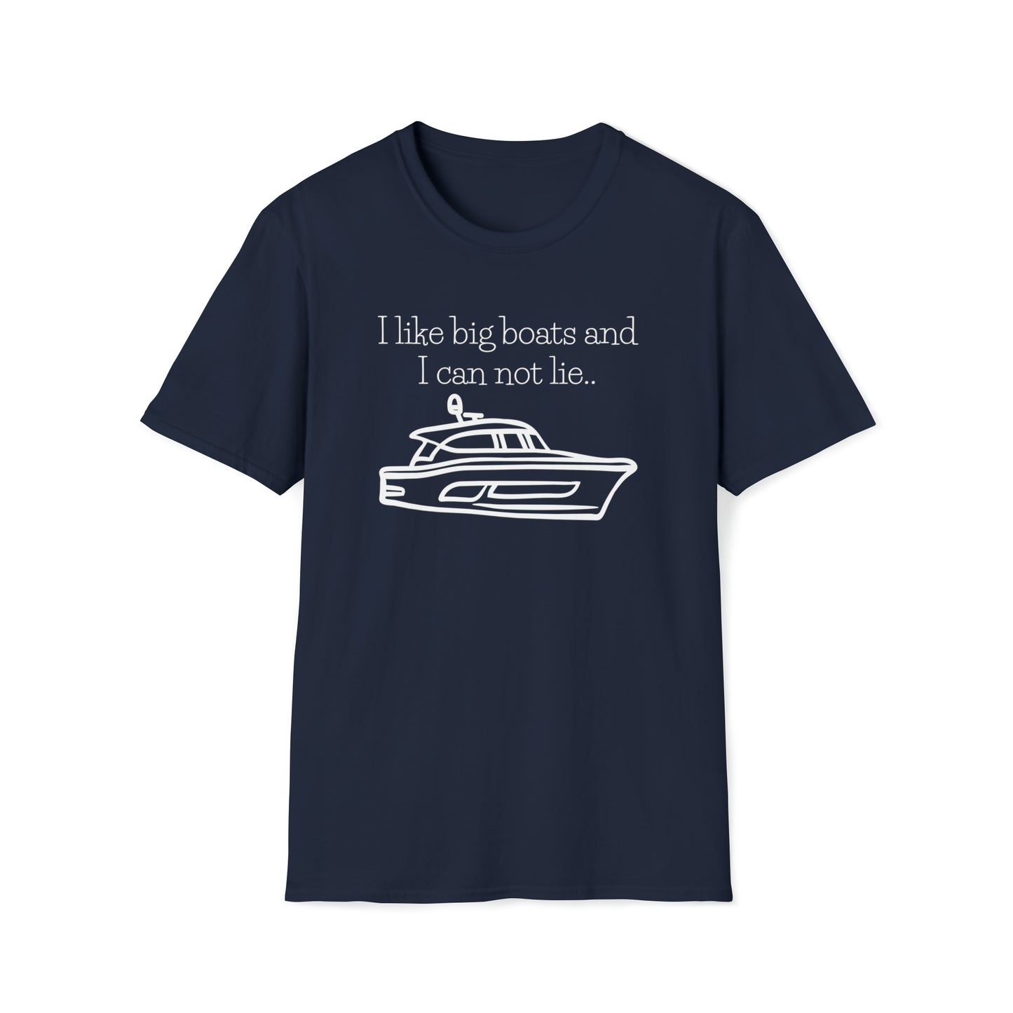 I Like Big Boats Unisex Graphic T Shirt