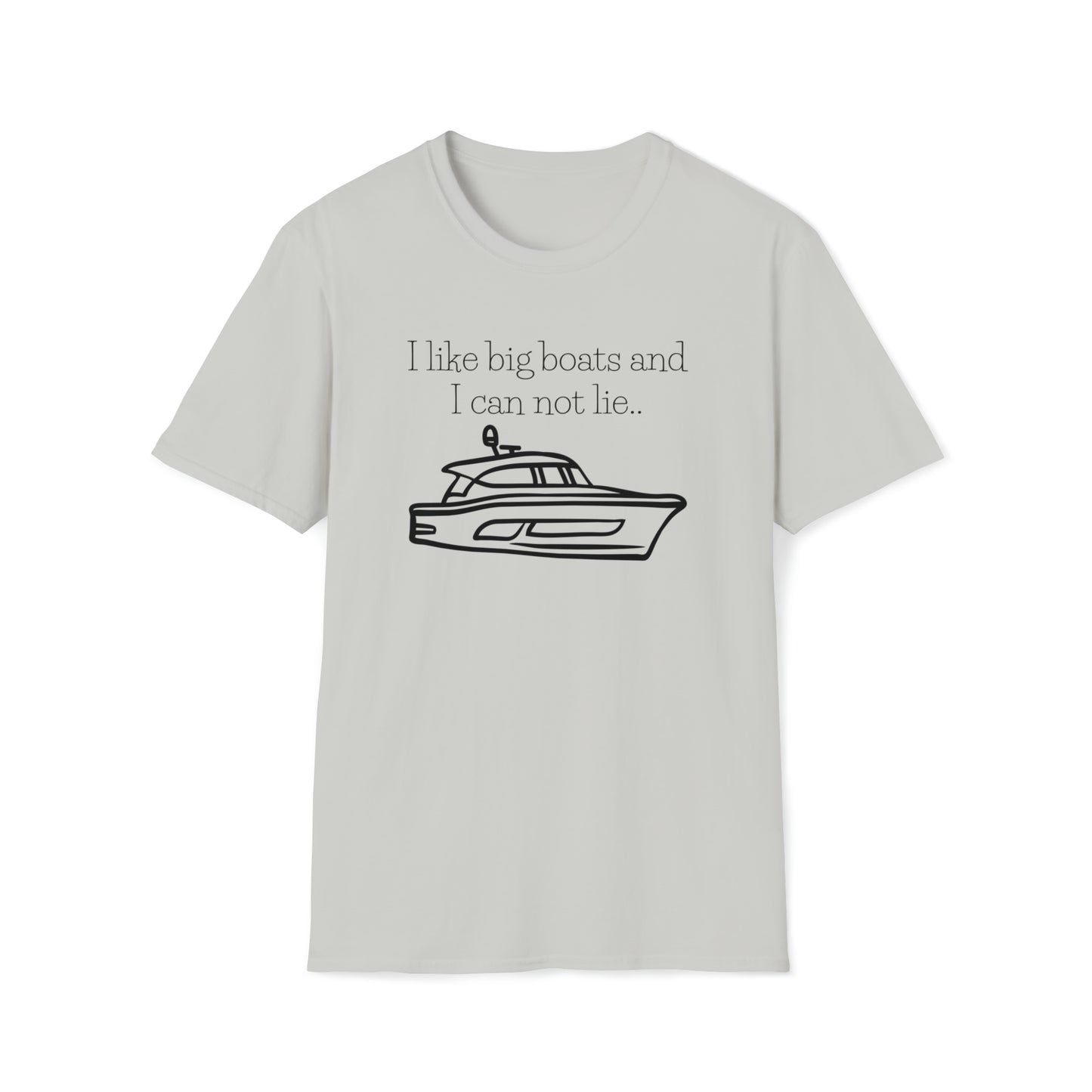 I Like Big Boats Unisex Graphic T Shirt