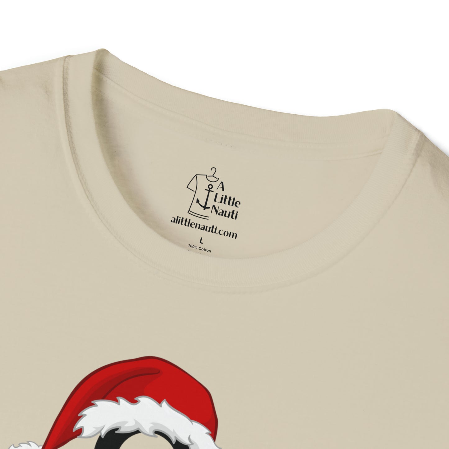 Boats & Ho Ho Ho's Santa Anchor T Shirt