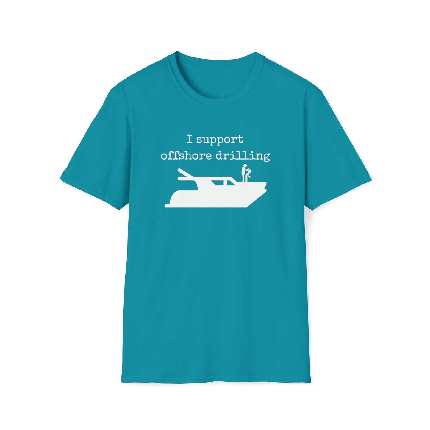 Men's T Shirt with saying Offshore Drilling