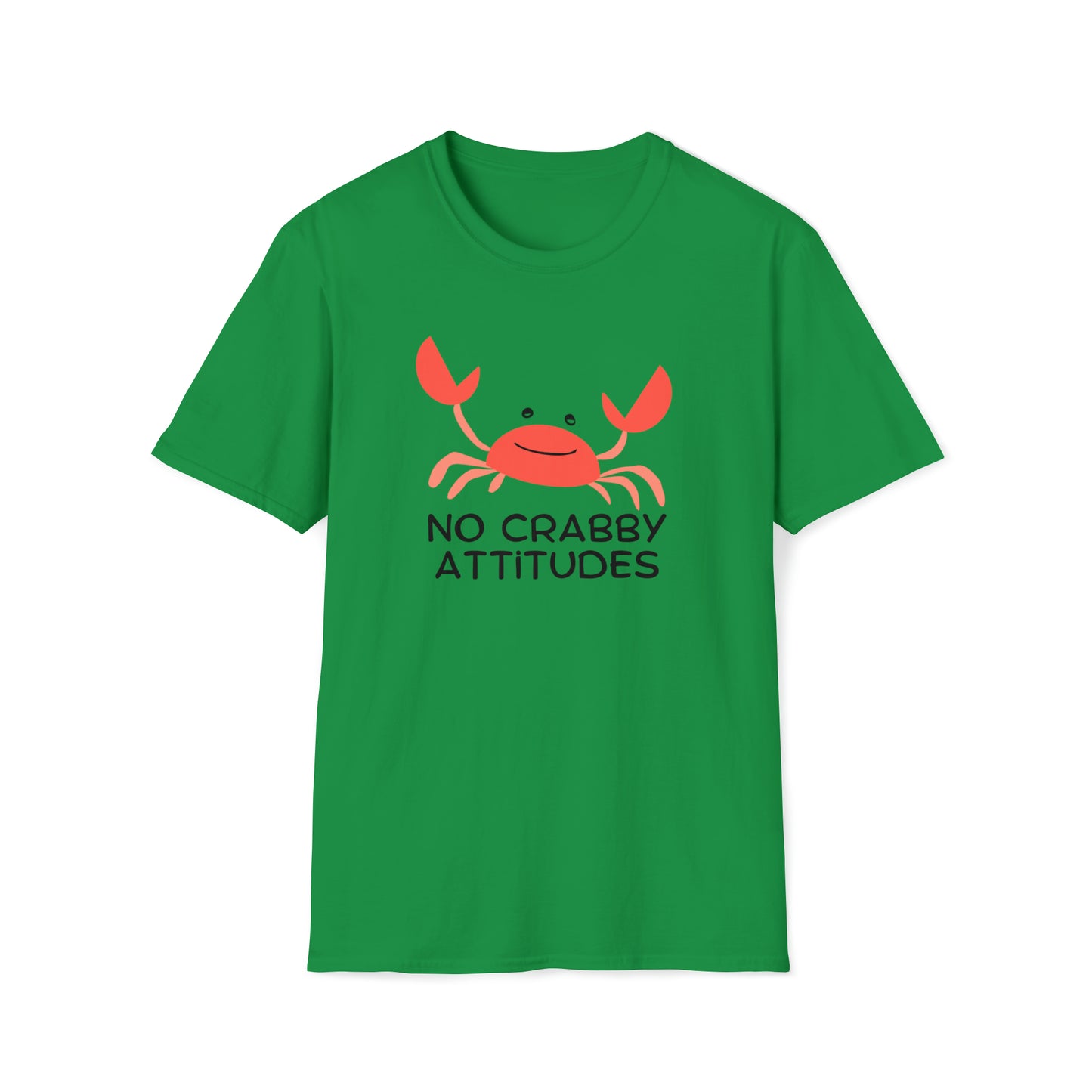 No Crabby Attitudes Unisex Graphic Tee