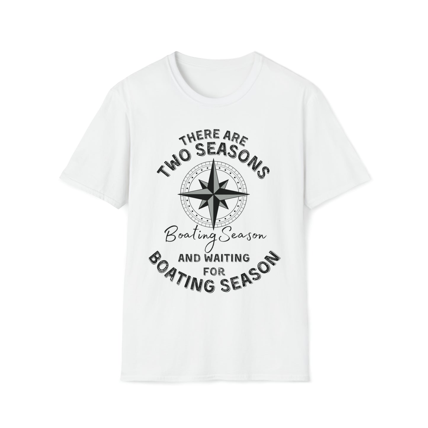 Two Seasons; Boating Season & Waiting Unisex T Shirt