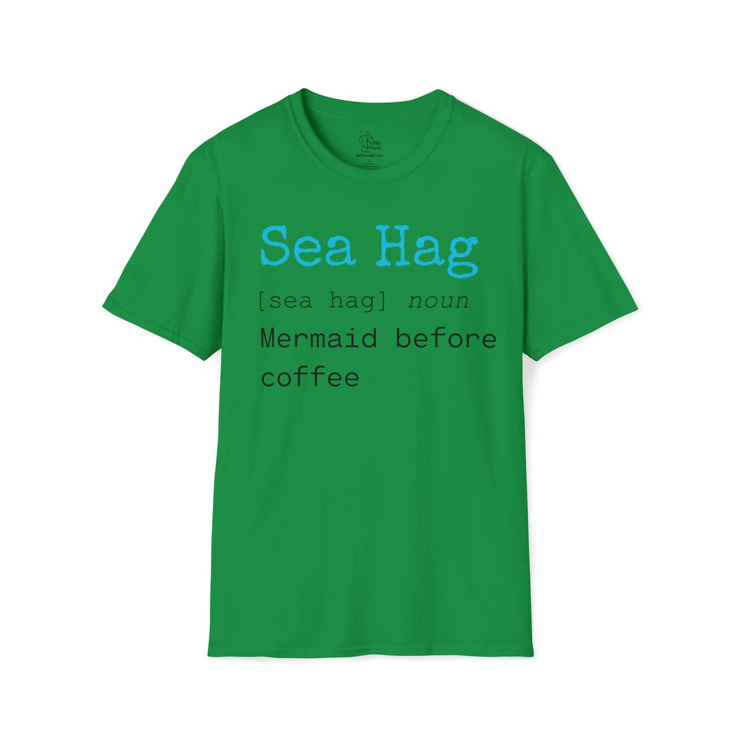 Sea Hag Mermaid Before Coffee Women's Graphic T Shirt