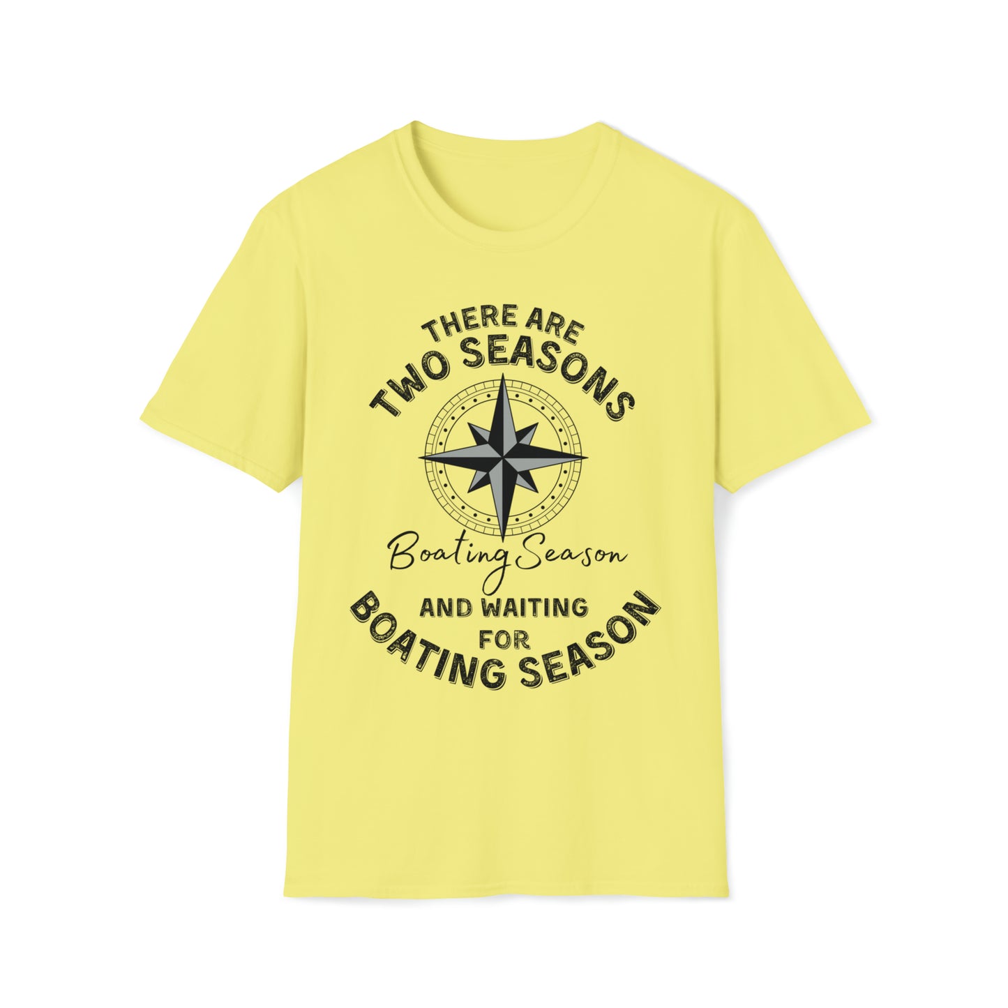 Two Seasons; Boating Season & Waiting Unisex T Shirt