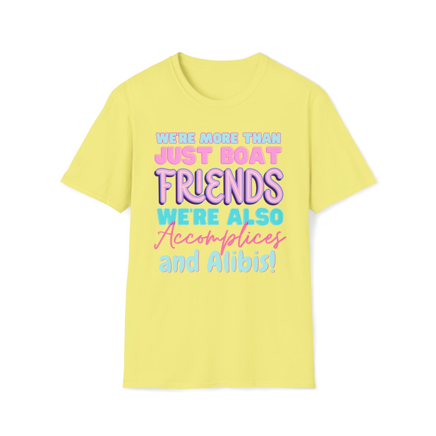 Cute Women's Soft Style Graphic Friendship T Shirt