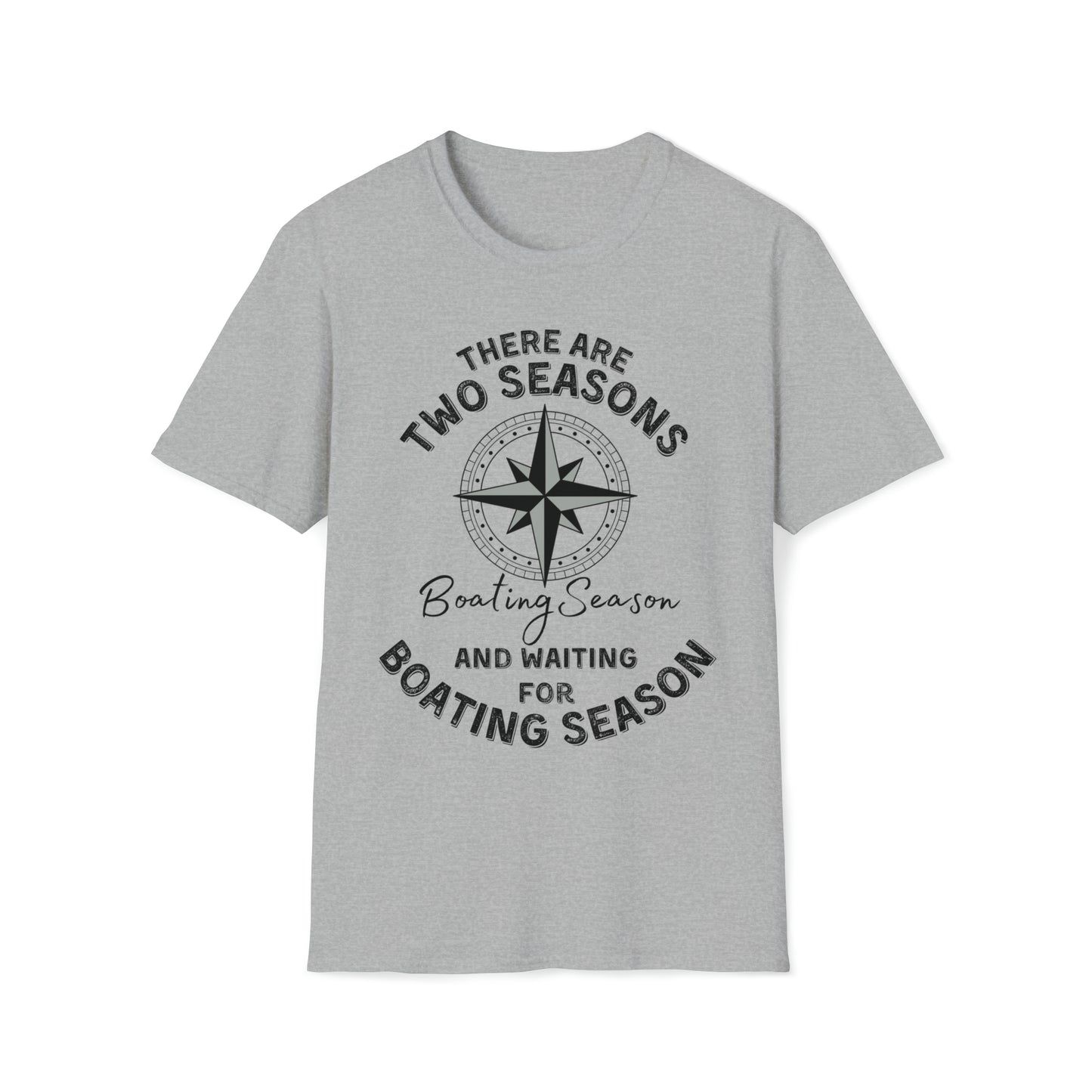 Two Seasons; Boating Season & Waiting Unisex T Shirt