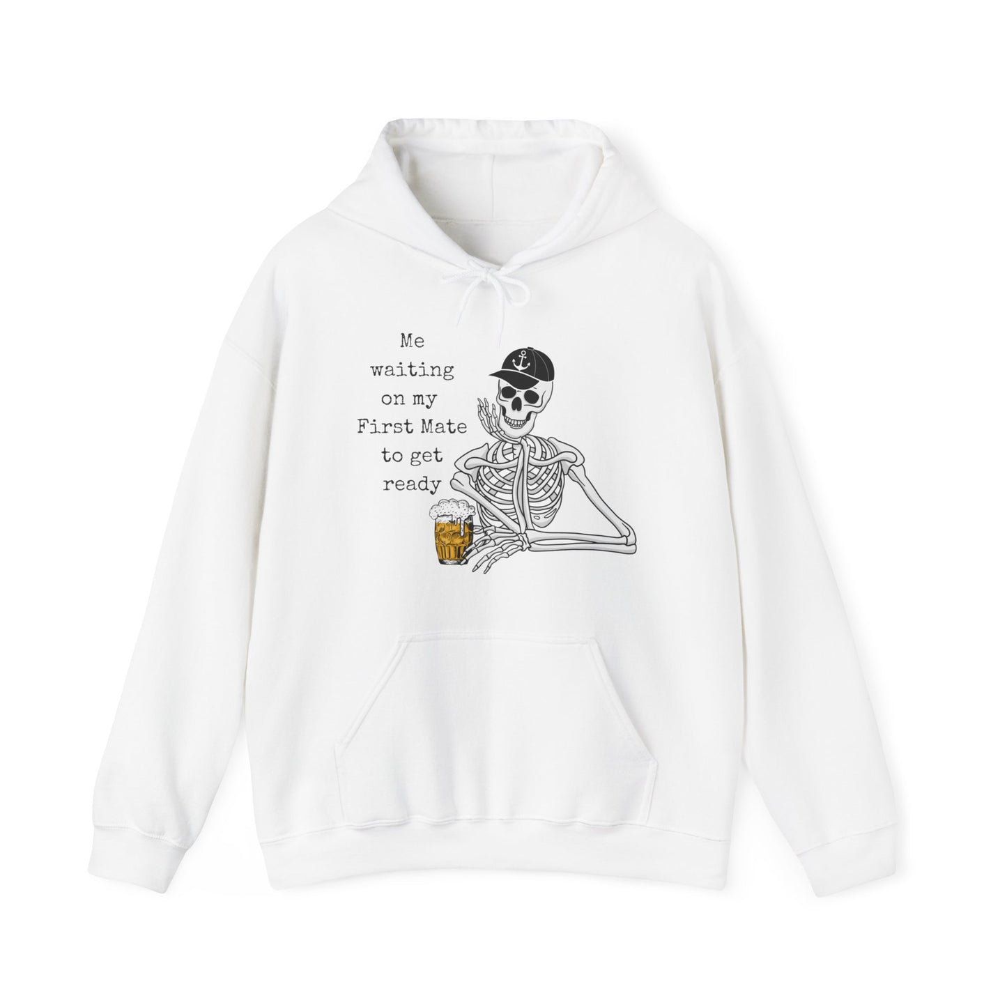 Waiting on 1st Mate Men's Hoodie Sweatshirt