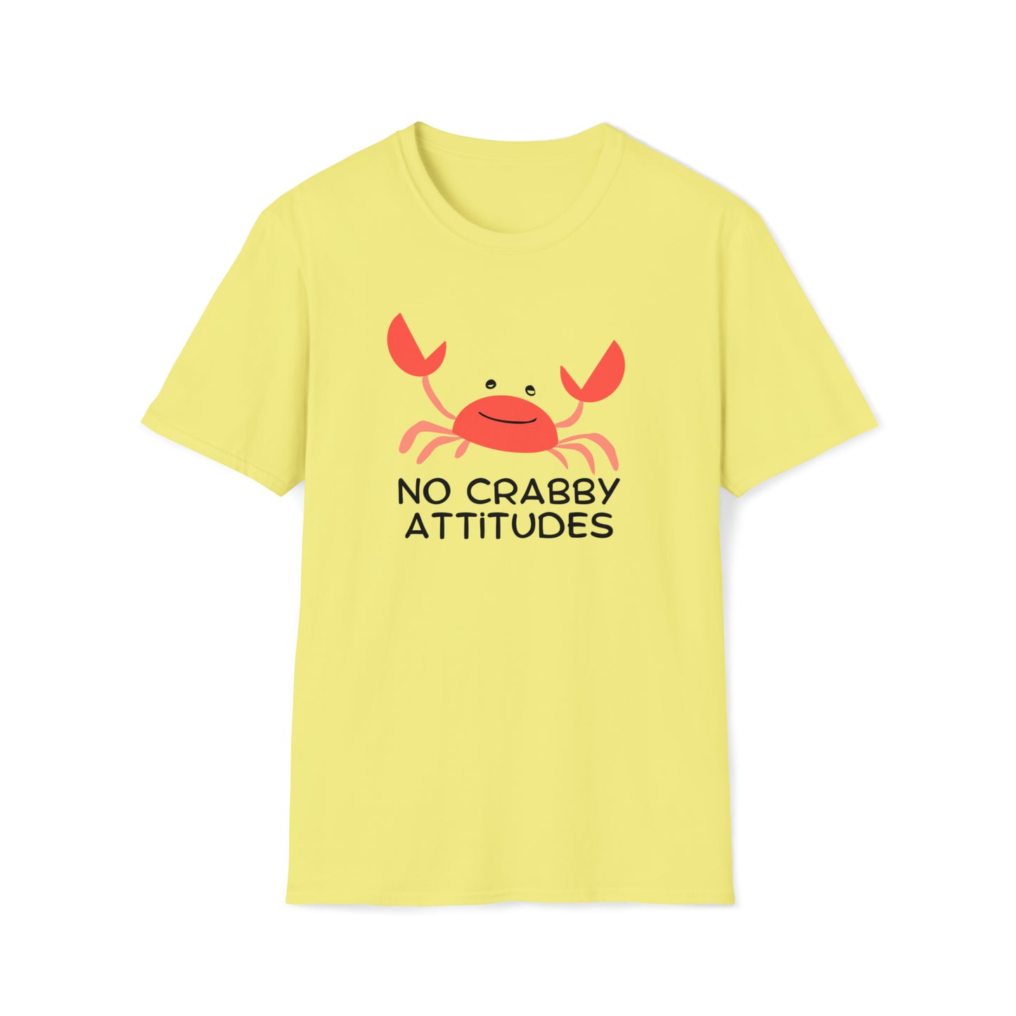 No Crabby Attitudes Unisex Graphic Tee