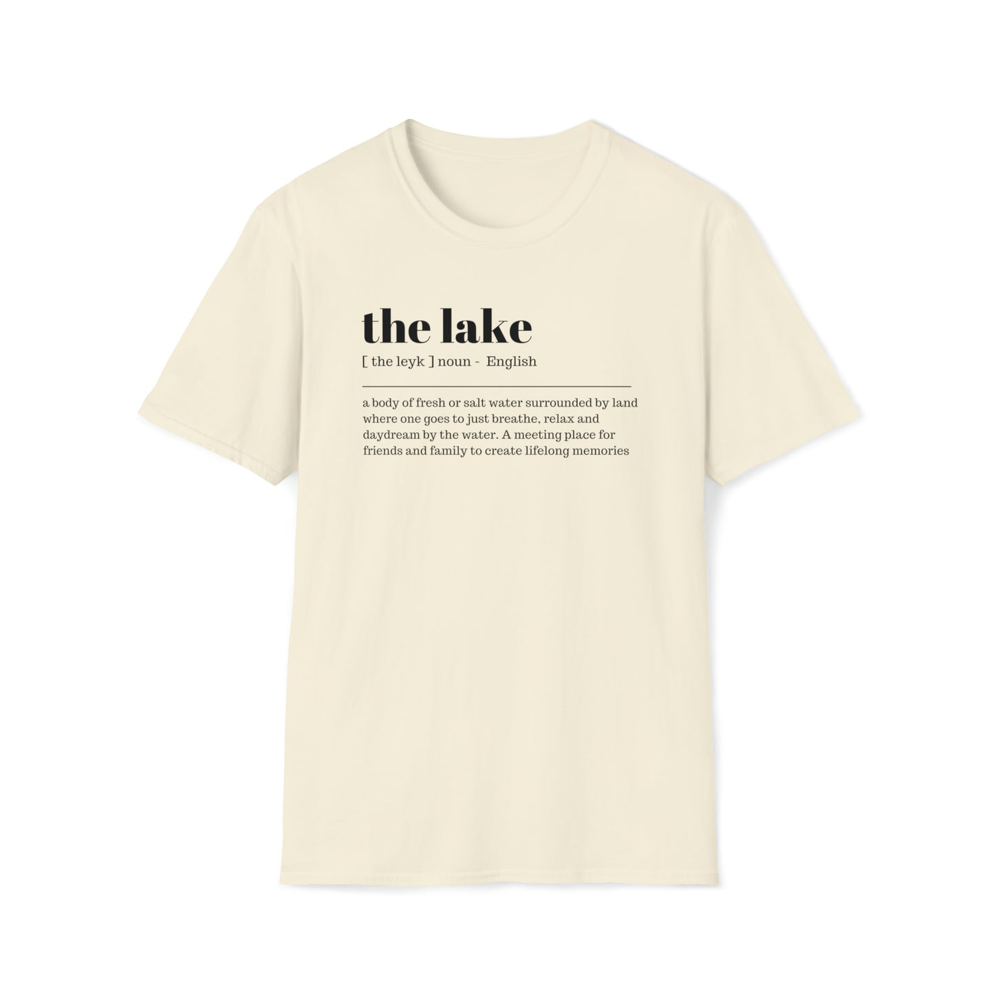 Lake Definition Unisex T Shirt