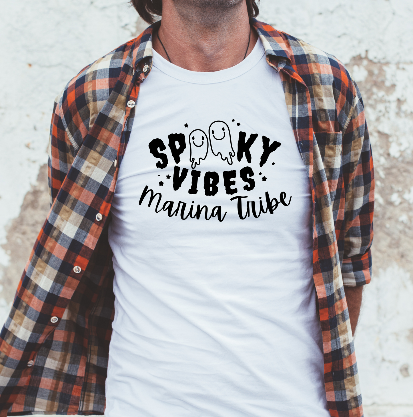 Spooky Vibes Marina Tribe Unisex Halloween Graphic T-Shirt