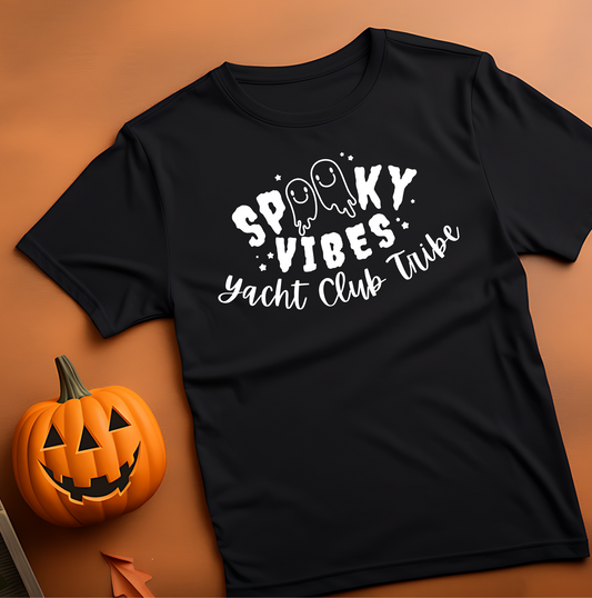 Mens & Womens Yacht Club Halloween Graphic T-Shirt